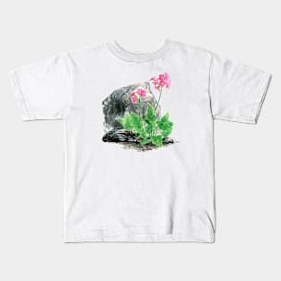 February 1st birthday flower Kids T-Shirt